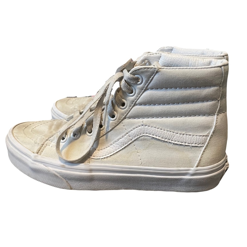 White high top vans, woman’s size 7 shoe